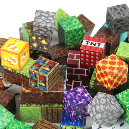 10-300pcs Magnetic Blocks Game Mine Magnet World Toys For Boys Girls STEM Montessori Sensory Cubes Game Toys Gift