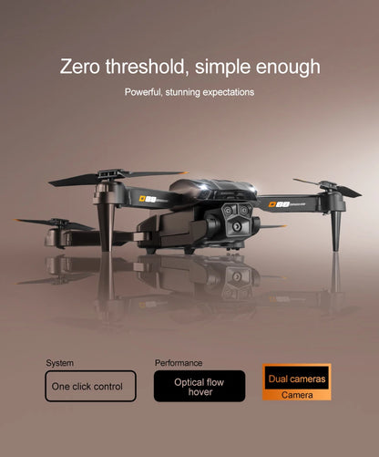 Xiaomi D88 Drone HD 8K Dual Camera Professional Aerial Photography Optical Flow Hovering Gesture Shooting Folding Quadcopter ﻿