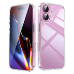 Luxury Crystal Case for iPhone 17 Air 16 15 14 13 12 11 Pro Max Back Shell Military Grade Hybird Case for iPhone 17 Pro Max Capa