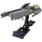 Bricklink MOC Hell Space Wars Game Divers 2 Super Destroyer Spaceship Sets Creative Building Blocks Kid Toys Christmas Gift