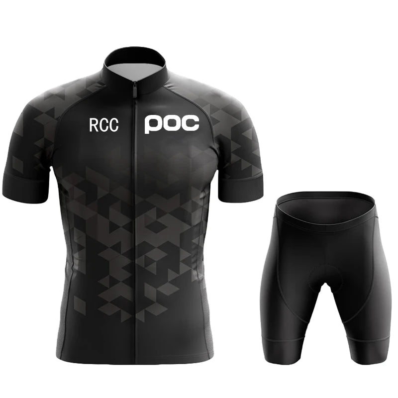 Cycling Jersey Set – Men’s Breathable Road Bike Wear, Racing Shirt Maillot Ropa Ciclismo