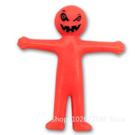 12/24/36 Pcs Mini Colorful Stretching and Reducing Stress Little People Halloween Birthday Party Gift Carnival Gift Pack Filler