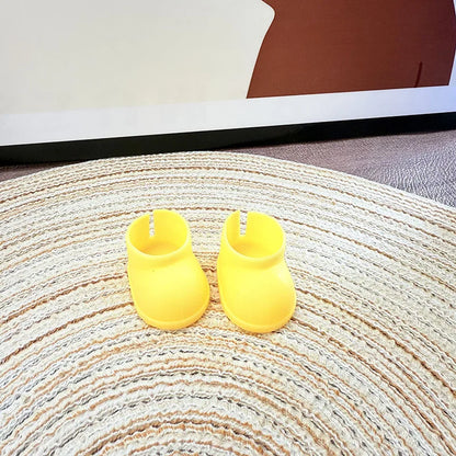 Labubu Doll Rain Boots Labubu I II III Idol Dolls Colorful Shoes and Headphones Multicolor Big Bow LabubusAccessories DIY Gifts
