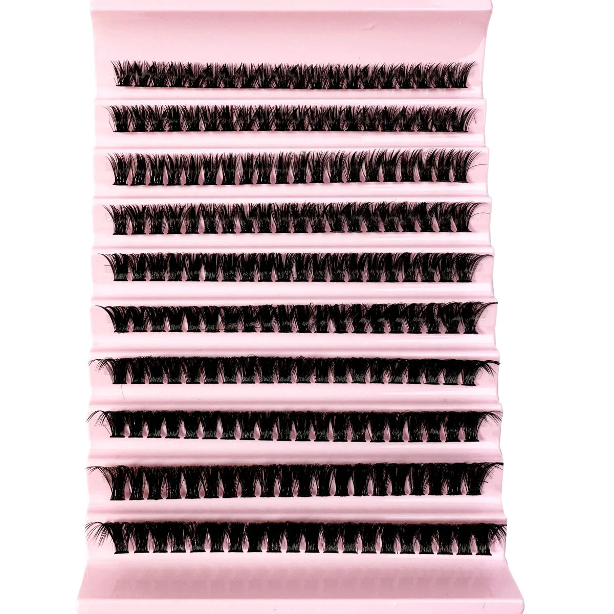300/120PCS 5D Fluffy Cluster Lashes 30D-100D Natural Thick Eyelash Clusters Individual Lashes DIY Eyelashes Extension Makeup