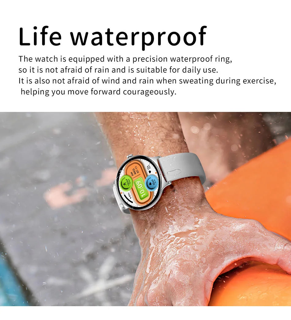 2025 Ultra-thin Durable Women Smart Watch 1.43" Amoled Screen Wireless Call Sports Health Fitness Women Watches For Android iOS
