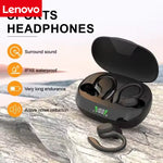 Original Lenovo Sports Wireless Earphones BT over Ear Buds with Earhooks Sports Earphones Running in-Ear Headphones