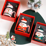Christmas-themed ceramic cups, holiday mugs, Santa Claus design drinkware, and commemorative gifts, ideal for seasonal gifting