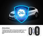 Dash Cam 4.3 inch "mini rear-view mirror digital dashcam, front and rear dual cameras IPS Front and Rear Camera Registrar Black