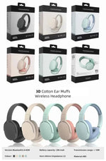 Wireless Headphones BT 5.1 Over Ear HiFi Stereo Headset True Wireless Sports Earphones Noise Cancelling Gaming Headphones