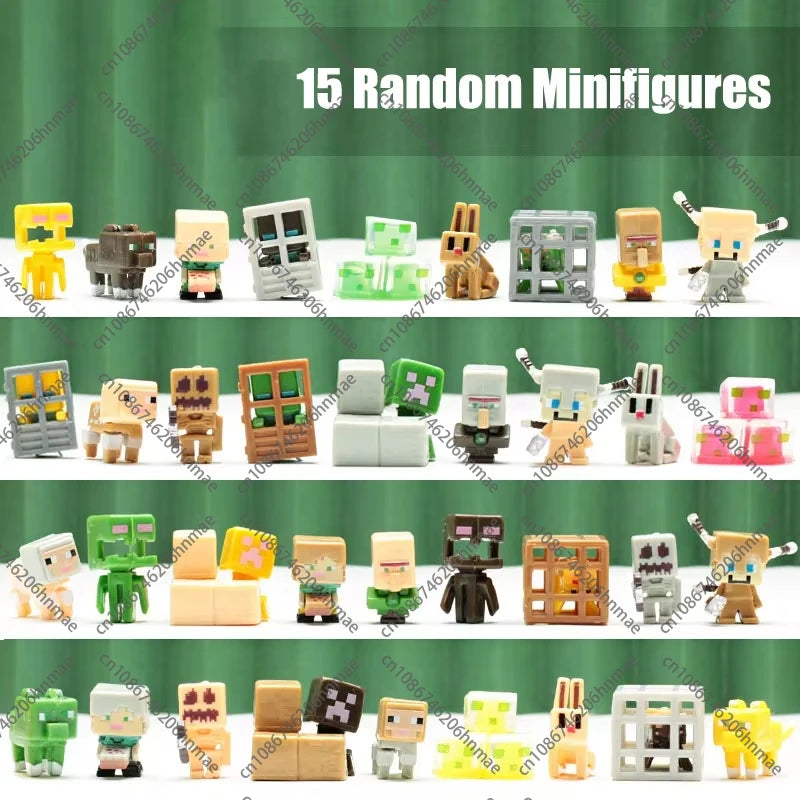 Magnetic Building Blocks Mine World Magnet Cube Set for Boy Girl Kid Age 3+ DIY Model Children STEM Educational Sensory Toy