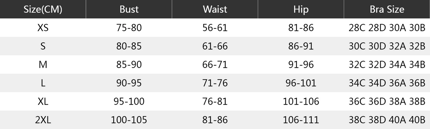 Cikini V-hals split bikiniset voor dames
