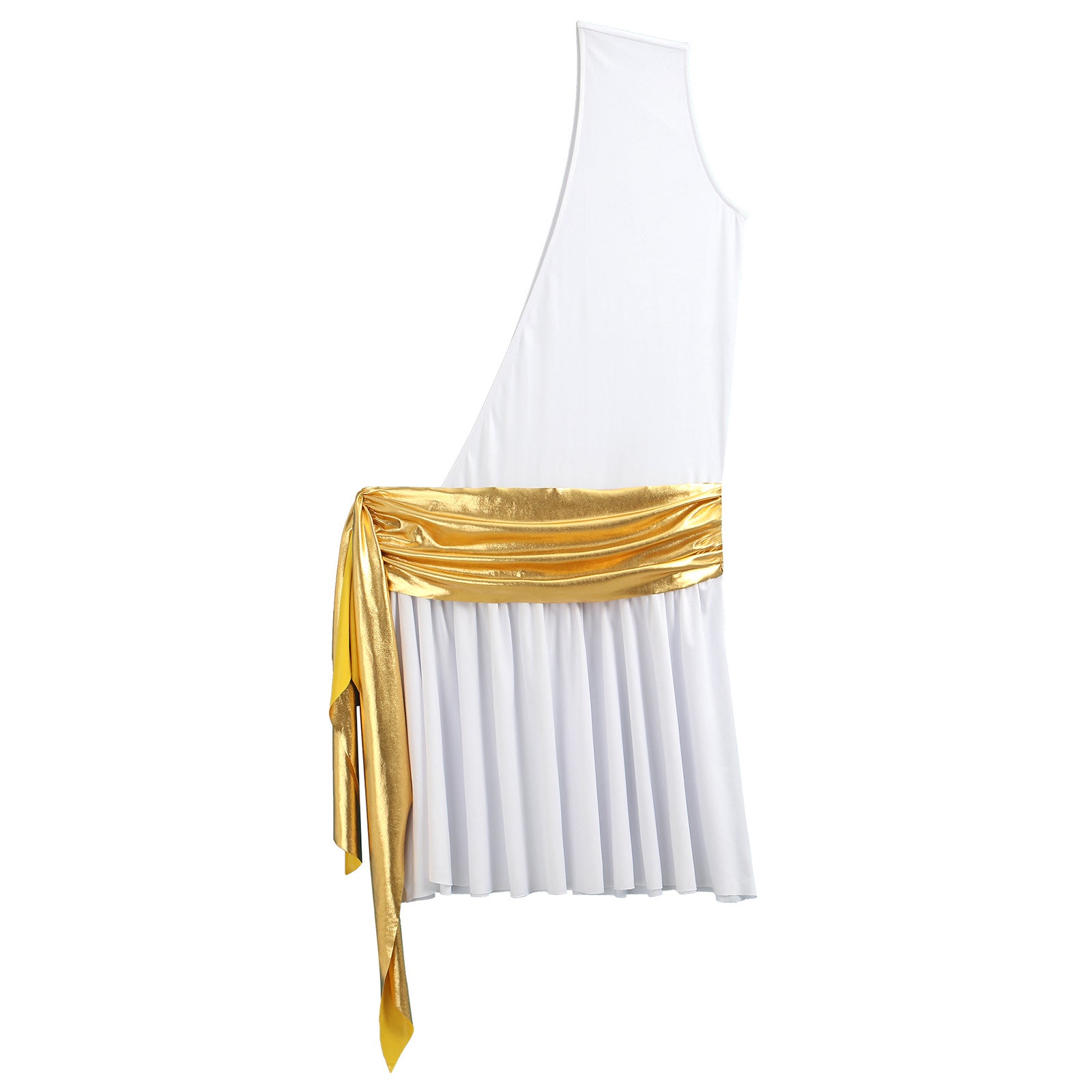 Mens Ancient Greek God Toga Gladiator Costumes Roman Emperor One Shoulder Sleeveless Robe Halloween Medieval Warrior Outfits