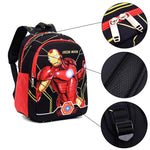 Disney Marvel Series Backpack Boy's Primary School Schoolbag Double-layer Cartoon Spider-Man Backpack For Boys Gift