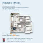 Circular Black Self Powered Wireless Doorbell AC 110v 220v US/EU Plug With 60 Rings Waterproof Long-Distance Kinetic Door Bell