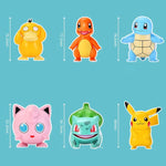 TOMY Pokemon Funny Funny Freak Pikachu Bulbasaur Charmander Squirrel PVC Anime Action Figure Model Doll Toy Boy's Gift