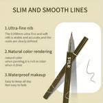 0.008mm Ultra-fine Liquid Eyebrow Pencil Professional Waterproof And Sweat-proof Eyeliner in one Lasting Eye Brow pen