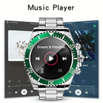 Smart Watch Man Aiweile AW12 High-End Luxury Smartwatch Fitness Tracker Sport Business Bluetooth Call for Xiomi IOS DIY Faces