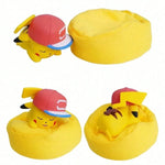 Pokemon 6 Styles Genuine Toys Pikachu Bulbasaur Snorlax Jirachi Komala Cute Anime Figure Model Dolls With Dustproof Cloth Pad