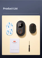 2025 Smart Doorbell Pro: Weatherproof, 1080P Video Intercom & Night Vision, Tuya App Alerts for Home Security Package