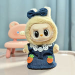 17cm Cute Mini Plush Doll'S Clothes Outfit Accessories For Korea Kpop Exo Labubu Idol Dolls Skirt Hat Clothing DIY Kids Gift