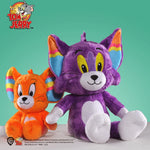 Anime Tom And Jerry Plush Toy Cartoon Movie Figures Cat Mouse Cute Plushies Stuffed Animal Doll Toys For Kids Gift Free Shipping