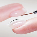 AWStorG Construction Base Gel 15ml Builder Nail Gel In A Bottle Semi Permanent Thick Rubber Base Gel Extension Nails Art