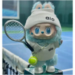 Cute Labubus Bunny Doll alo Accessories with Knitted Clothes Labu  bu Tennis Sports Set Sweater for Toy Collectors Clothes