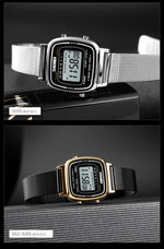 SKMEI 1901 Luxury Small Dial Digital Women Watch Ladies Calendar Waterproof Lady Sports Wristwatches Girl Clock 1252 Reloj Mujer