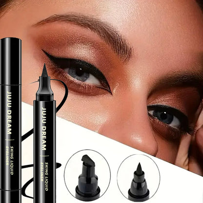 2-in-1 Dual-Ended Eyeliner & Shadow Pen – Waterproof, Long-Lasting, DIY-Friendly, Certified, Unisex, Quick & Easy Eye Makeup