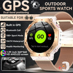 2025 New T-Rex 3 Ultra GPS Men SmartWatch 10ATM Waterproof Built-in Dual-band GNSS Compass Military Sport Flashlight Smart Watch