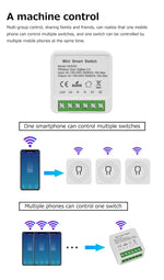 Tuya ZigBee WiFi Smart Switch 2 Way Control Breaker Relay 220V 110V 16A Smart Life APP Voice Control with Alexa Google Home