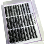 300/120PCS 5D Fluffy Cluster Lashes 30D-100D Natural Thick Eyelash Clusters Individual Lashes DIY Eyelashes Extension Makeup