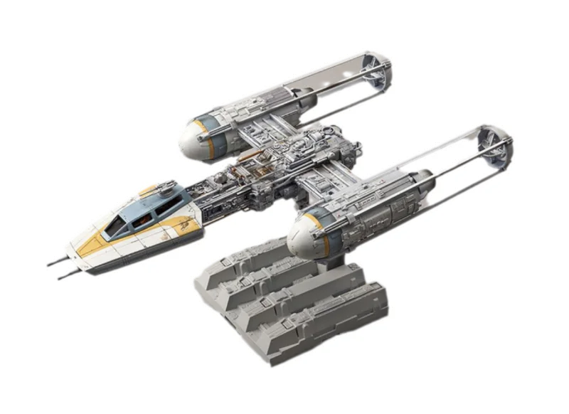 Spot Direct Delivery Bandai Original STAR WARS Anime Collectible Model Star Wars Series Action Figure Assembly Toys for Kids