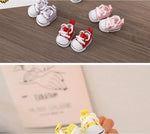(Only shoes)For LABUBU 17cm Cotton Dolls Shoes Toys Casual Sports Shoes Dolls Accessories for labubu outfits