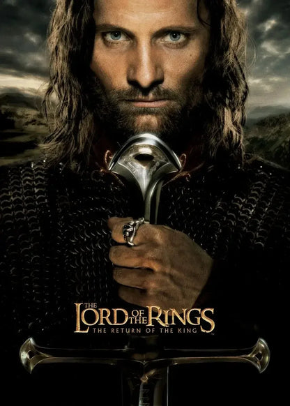 Retro Classic Movie T-The L-Lords of The R-Rings Poster Print Canvas Painting for Living Room Home Decor No Frame