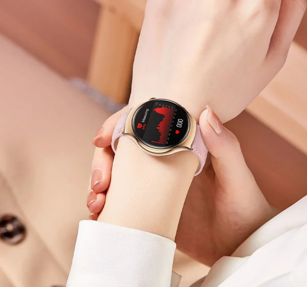 2025For HUAWEI Smart Watch Women GPS Trajectory Heart Rate Blood Pressure NFC Bluetooth Call 1.27inch AMLOED Smartwatches Ladies