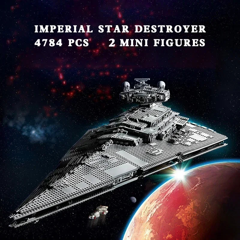 IN STOCK UCS Imperial Star Destroyer Compatible 75252 Building Blocks Bricks Toy Super Great