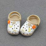 labubu Doll Slippers Shoes (4.3*2.0cm) for Labubu Macaron bao-ao bao ao &15cm EXO Plush Doll & 1/6