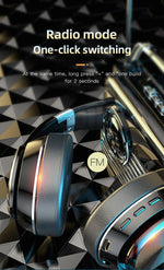 Xiaomi Wireless Headset HiFi Headphones with Mic Foldable Over Ear Bluetooth 5.0 Headphone Support TF Card/FM Radio for Phone PC