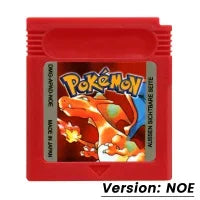 Pokemon Red Blue Crystal Golden Green Silver Yellow GBC Game Card 16 Bit Video Game Cartridge Console Cards For GB/SP
