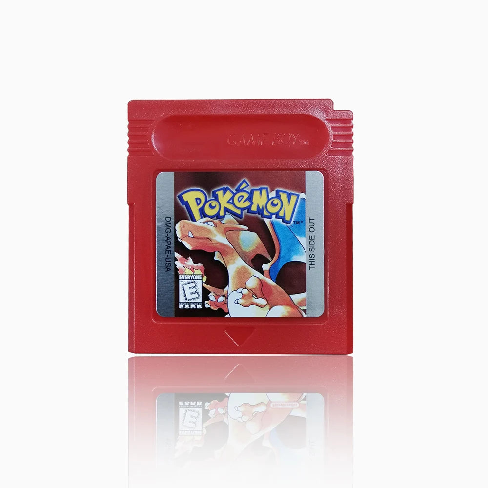 Pokemon GBC 16-bit Game Video Game Cartridge Console Card Pokemon Red Blue Crystal Golden Green Silver Yellow