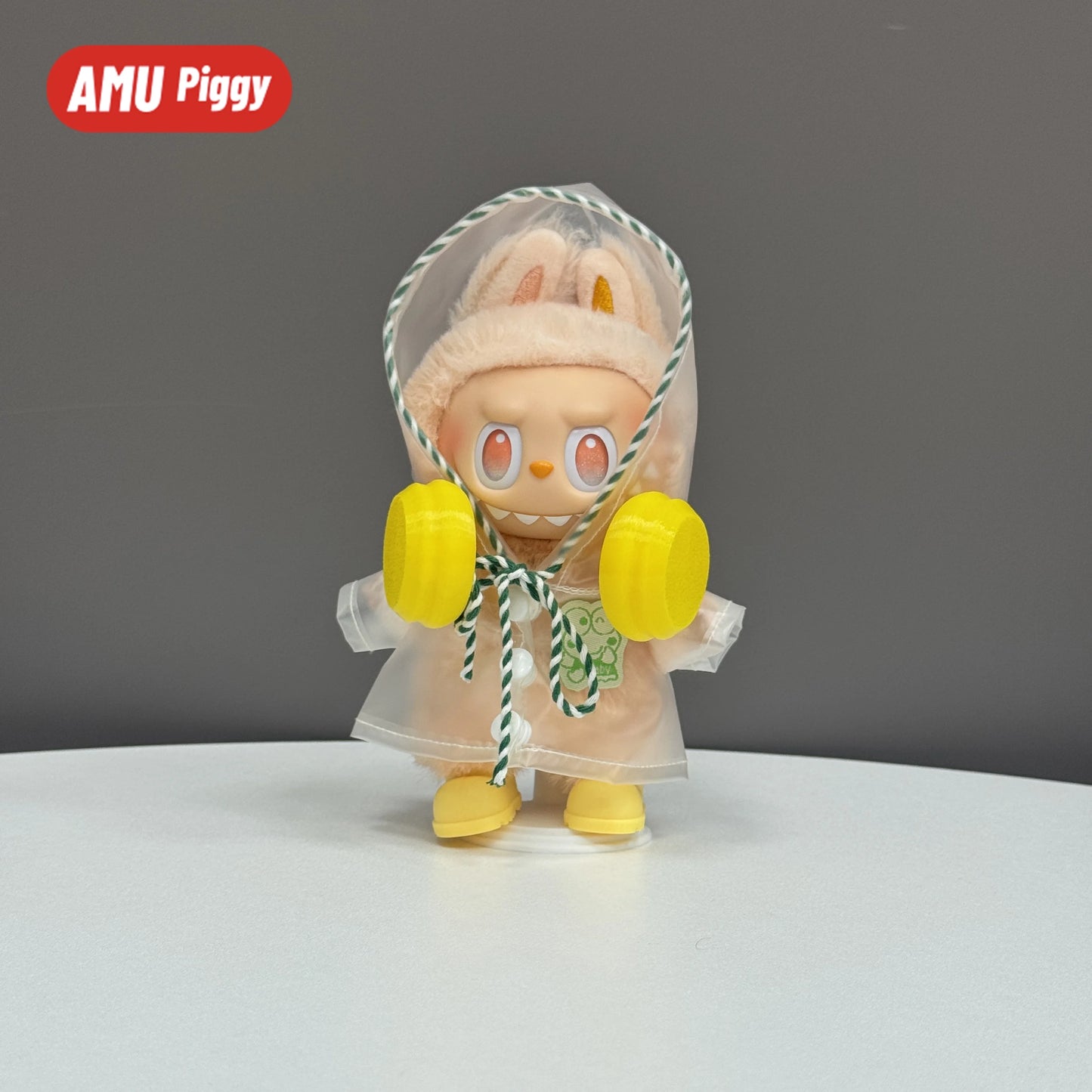 Doll Clothes: Baby Clothes Third Generation, Front High Energy Set, Sitting Party, Macaron,Only clothes