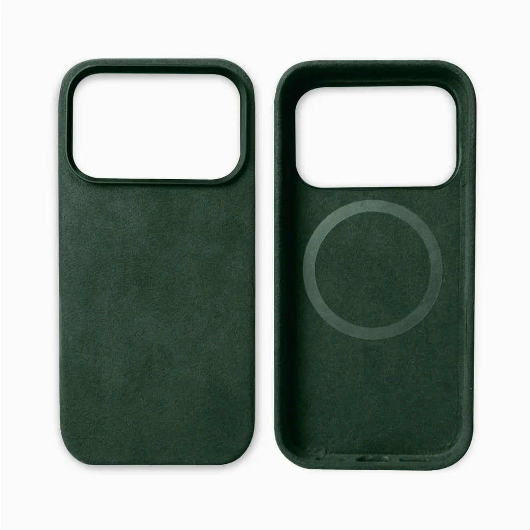 Premium Real Italian Imported Alcantara Magsafe Magnetic Case for IPhone 17Pro/17 Pro Max/17Air Anti-drop Phone Case Accessories