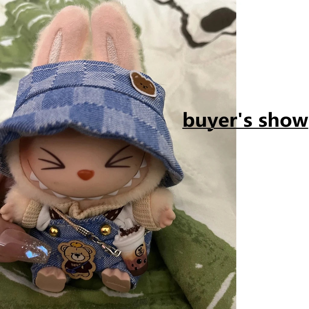 Labubu Doll Pendant Doll House Mini Simulation Milk Tea Cup for Labubu Accessories DIY Toys for Labubu Dress Up Accessories