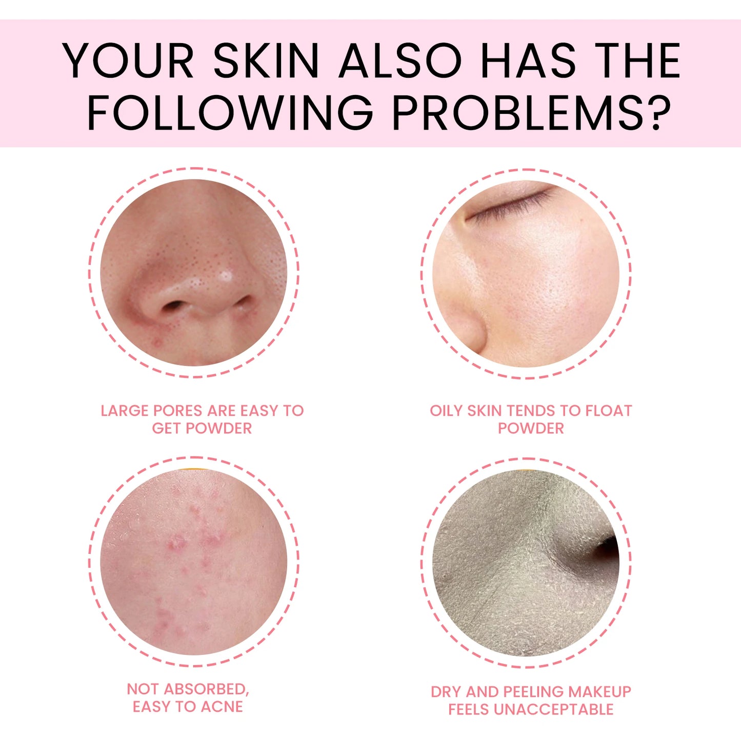 1/2/3pcs CC Cream Foundation Waterproof Brighten Moisturizing Foundation Concealer Oil-Control Sunscreen Spf 50 Makeup Product