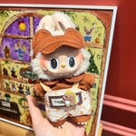 New Labubu Clothing Popular New Products Fashion Velcro 17cm Doll Cute Dress Casual Set Skirt Plush Toy Clothing