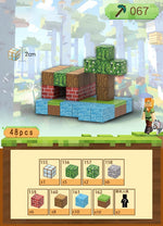 Magnetic Building Blocks Toy Build Mine Magnet World Construction Set STEM Sensory Educational Christmas Gift