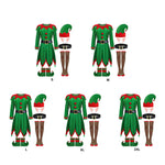 Santa Claus Costume Deluxe Christmas Outfit For Girls Santas Claus Costume Christmas Deluxe Outfit green M