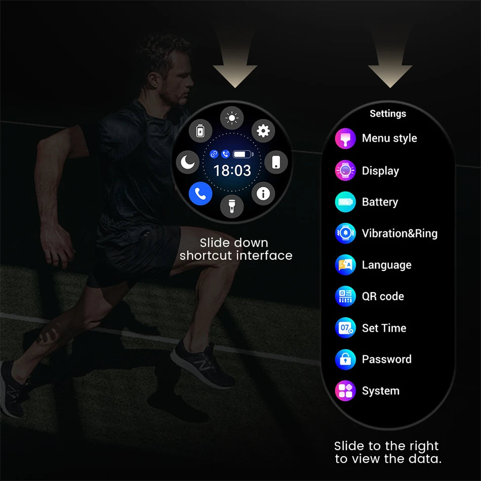 For HUAWEI GT5 Pro Smartwatch Men 360*360 HD AMOLED Screen GPS Motion Track Heart Rate Bluetooth Call IP68 Waterproof Smartwatch