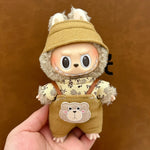 Doll Clothes For 15-17CM I II III Labubu Outfits Mini Plush Cotton Idol Doll Universal Clothing Sitting Party Accessories Gifts
